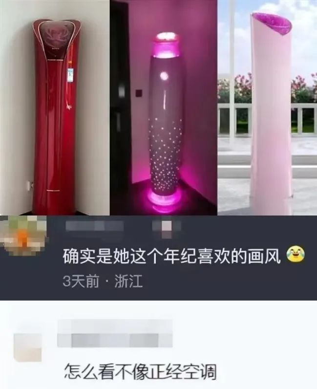 空调”曝光网友：比玫瑰款更让人绷不住！九游会真人游戏第一品牌董明珠“老人味(图2)